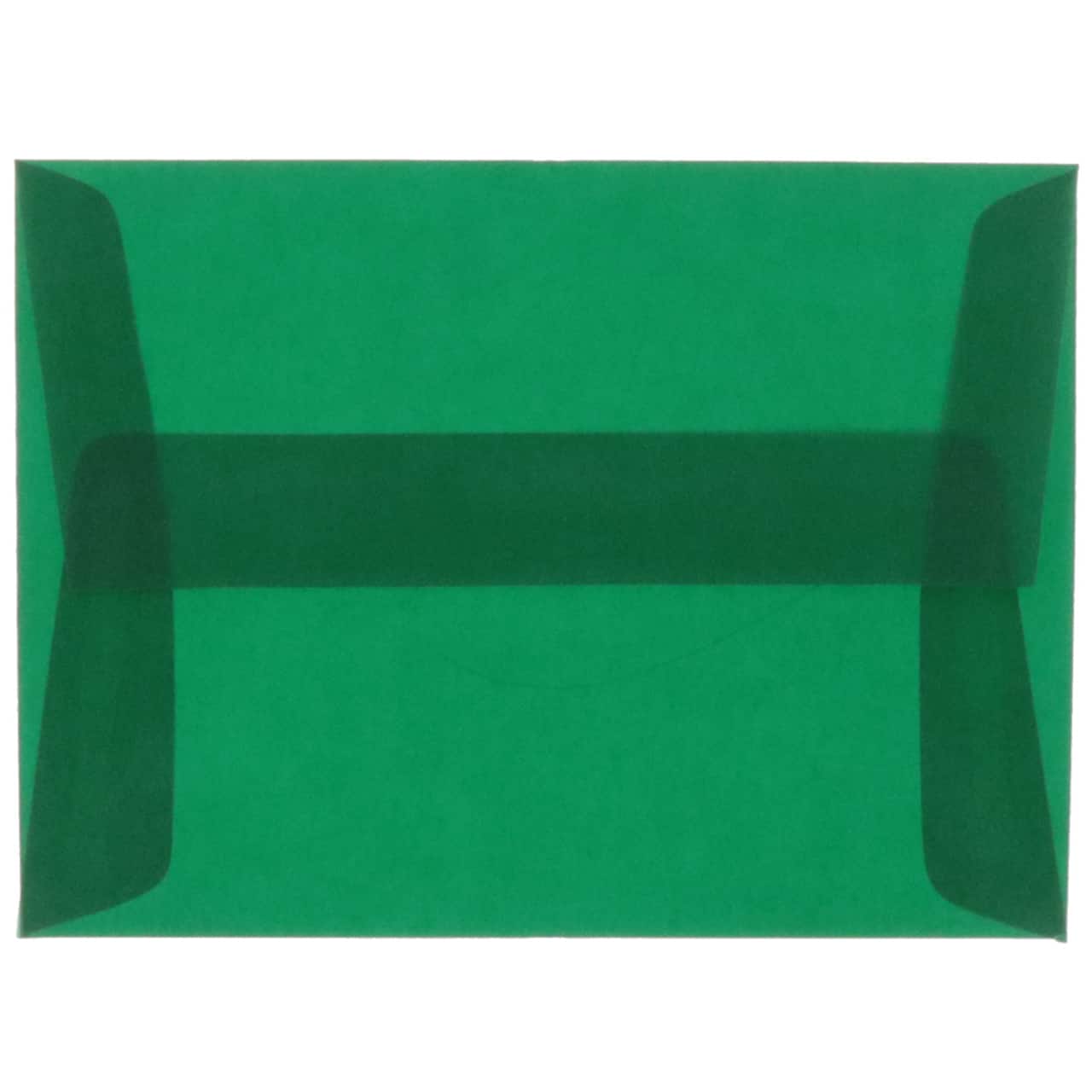 JAM Paper A10 Translucent Vellum Invitation Envelopes, 25ct.